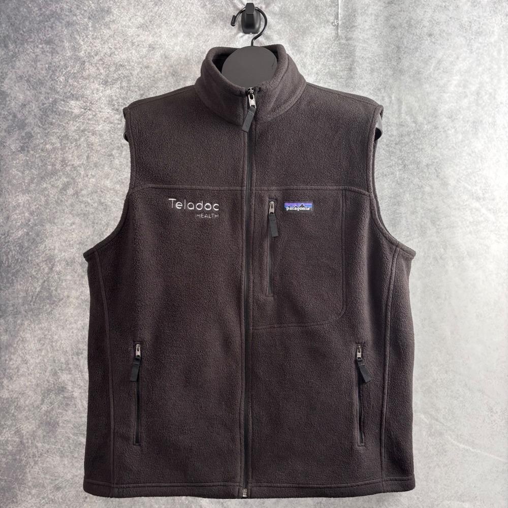 Patagonia Men's‎ Classic Synchilla Vest Teladoc Health Branded Size Large